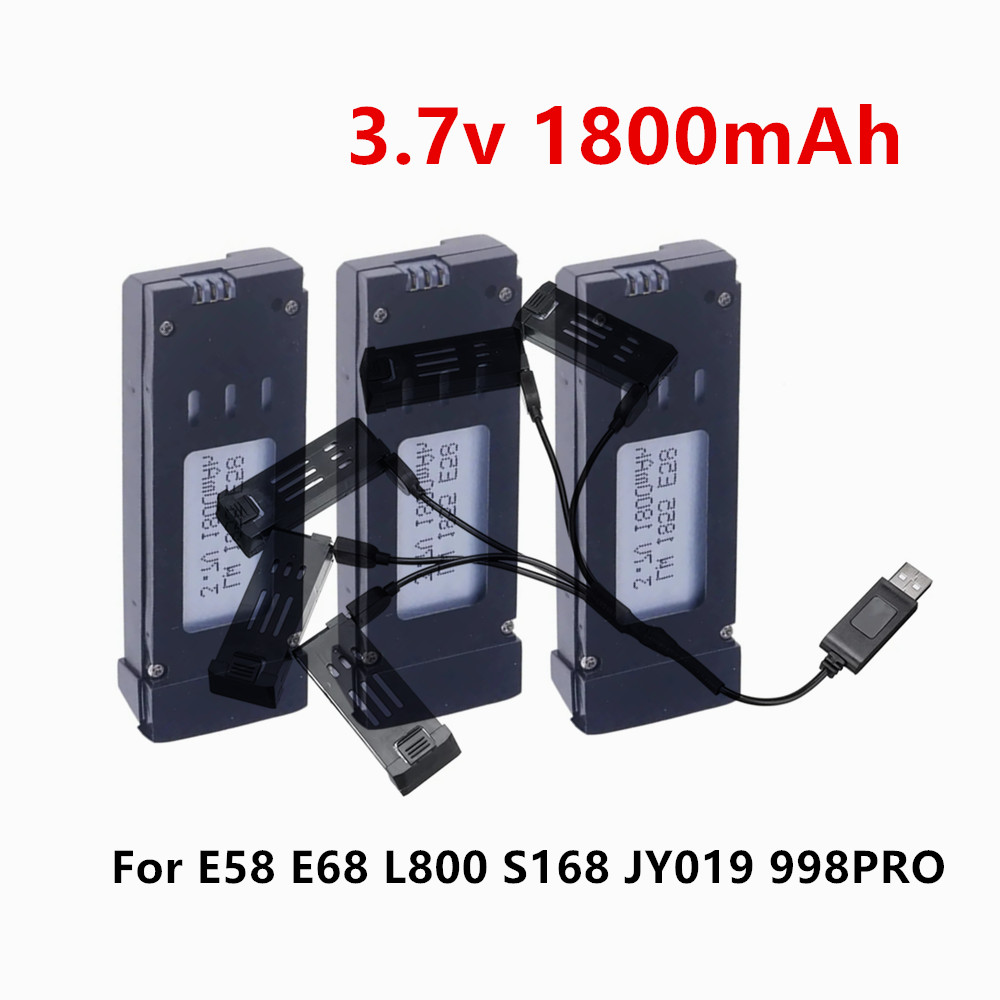Eachine Drone E58 - 3.7V 1800mAh Drone Lithium Battery for