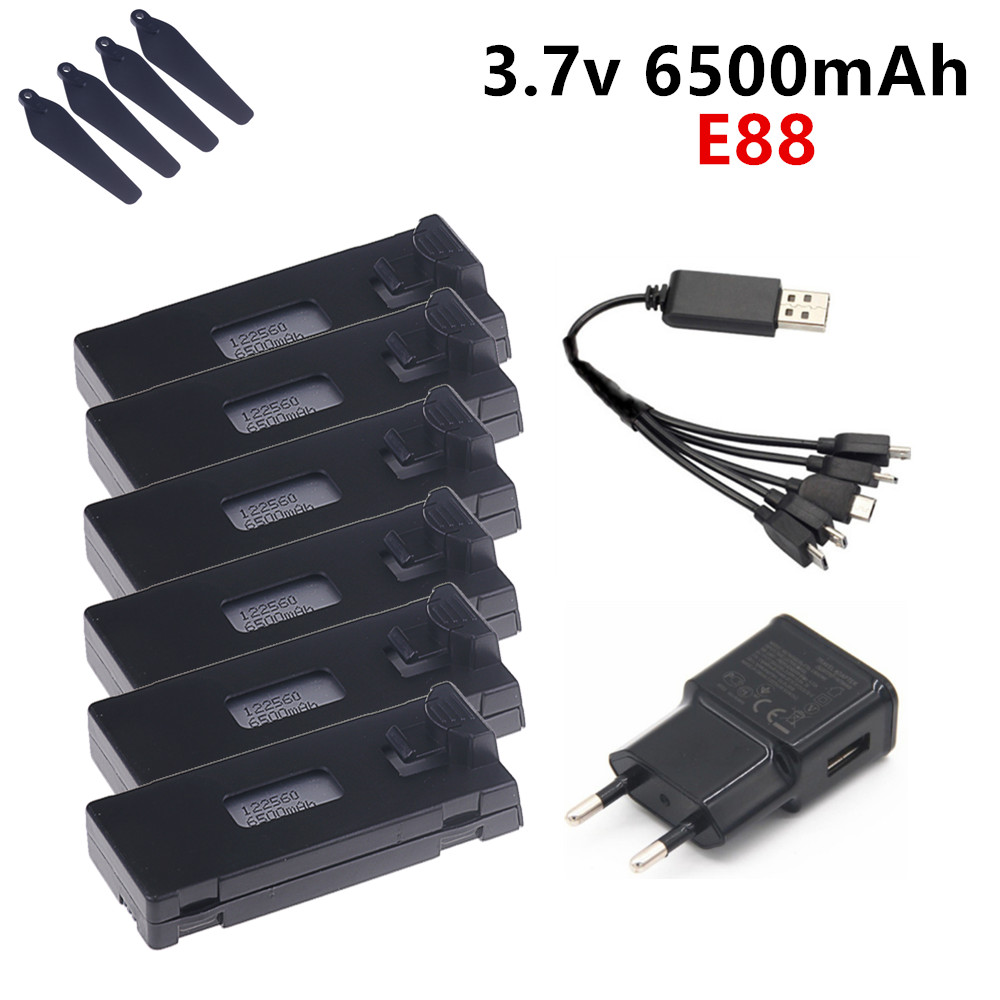 3.7V 6500mAh Lipo Battery For  - Eachine Drone E58 recension och pris
