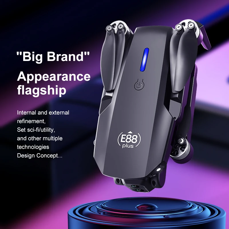 New E88 Plus Quadcopter Drone: - Drone Lidar recension och pris