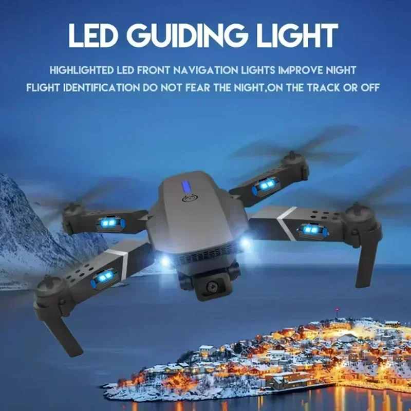 E88 Pro WIFI FPV Drone Wide An - Drone Lidar recension och pris