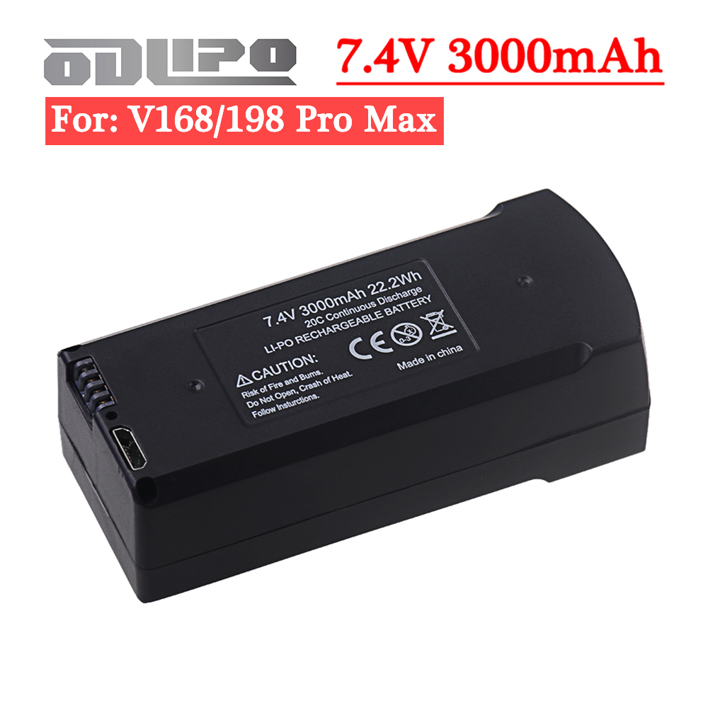 Original 7.4V 3000Mah Drone Li - Eachine Drone E58 recension och pris