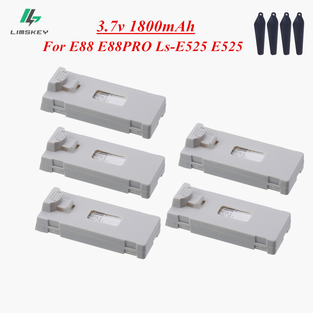 3.7V 1800mAh RC Drone Battery  - Eachine Drone E58 recension och pris