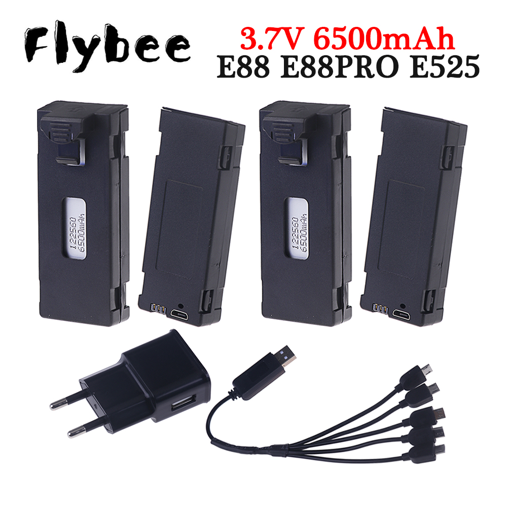 Rechargeable 3.7V 6500mAh Batt - Eachine Drone E58 recension och pris